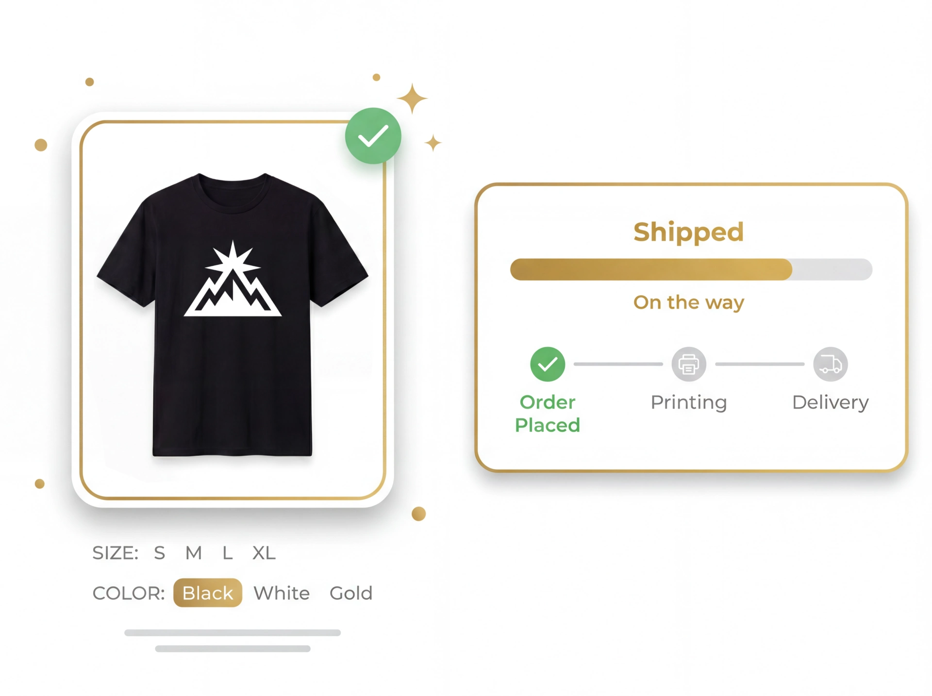 Place your order & relax