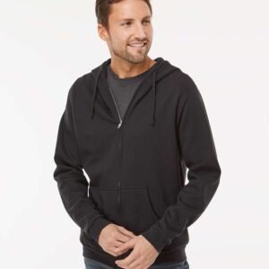 M&O Unisex Zipper Fleece Hoodie - 3331